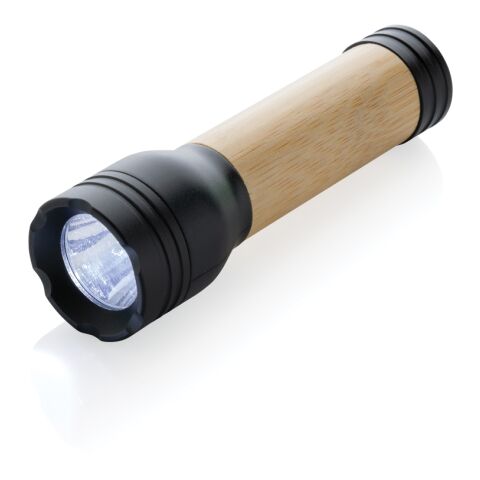 Lucid 1W RCS certified recycled plastic &amp; bamboo torch black-brown | No Branding | not available | not available