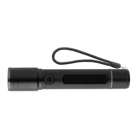Gear X RCS recycled aluminum USB-rechargeable torch black | No Branding | not available | not available