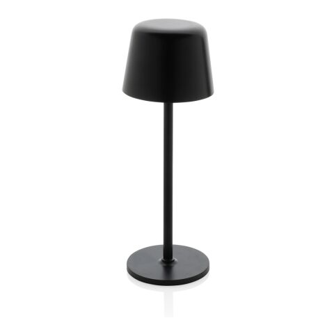 Zenic RCS recycled plastic USB re-chargable table lamp black | No Branding | not available | not available
