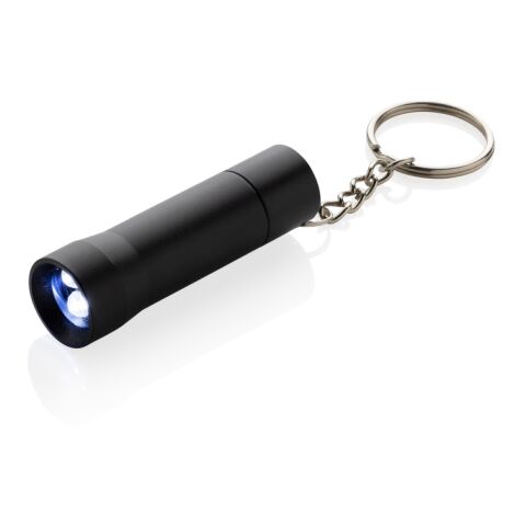 Flash RCS recycled aluminium keychain torch black | No Branding | not available | not available