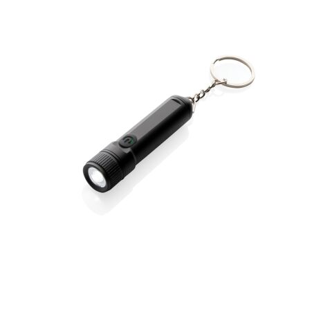 Gear X rechargeable ultra bright keychain torch black | No Branding | not available | not available