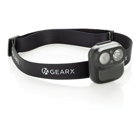 Gear X RCS rPlastic head torch with motion sensor black | No Branding | not available | not available