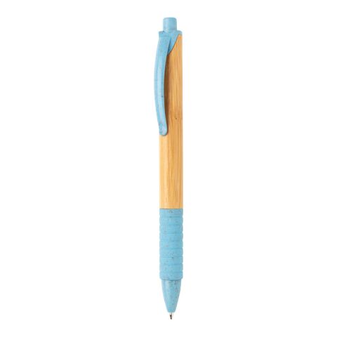 Bamboo &amp; wheat straw pen blue | No Branding | not available | not available