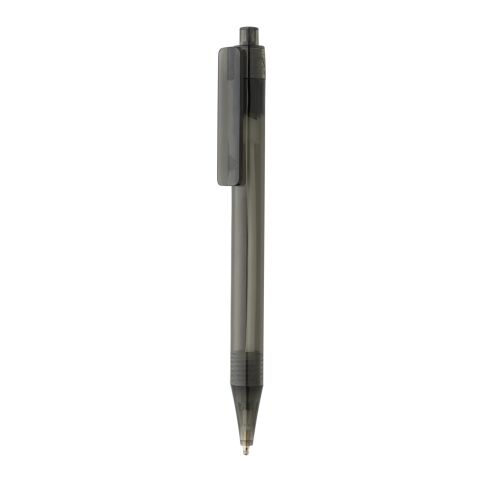 GRS RPET X8 transparent pen black | No Branding | not available | not available