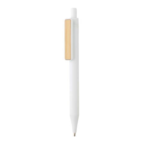 GRS RABS pen with bamboo clip White | No Branding | not available | not available