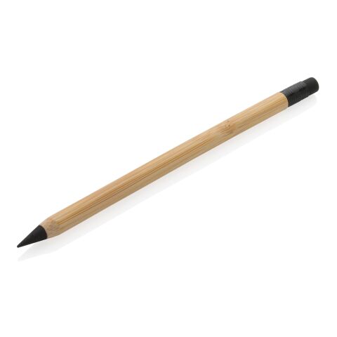 FSC® bamboo infinity pencil with eraser brown | No Branding | not available | not available