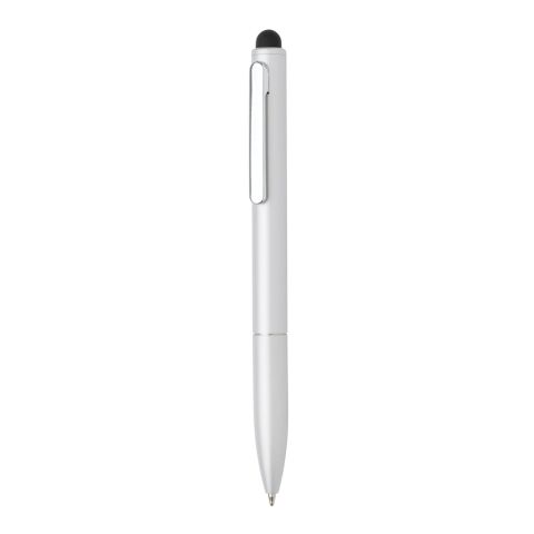 Kymi RCS certified recycled aluminium pen with stylus silver | No Branding | not available | not available