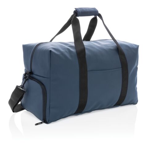 Smooth PU weekend duffle blue | No Branding | not available | not available | not available