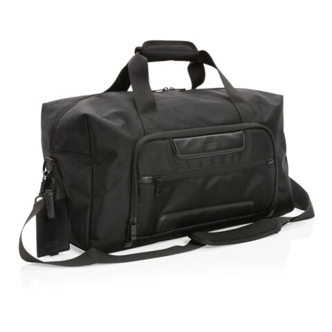 Swiss Peak AWARE™ RPET Voyager weekend bag black | No Branding | not available | not available
