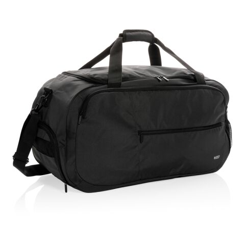 Swiss Peak AWARE™ RPET sports duffle black | No Branding | not available | not available | not available
