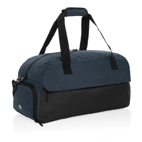 Kazu AWARE™ RPET basic weekend duffel blue | No Branding | not available | not available | not available