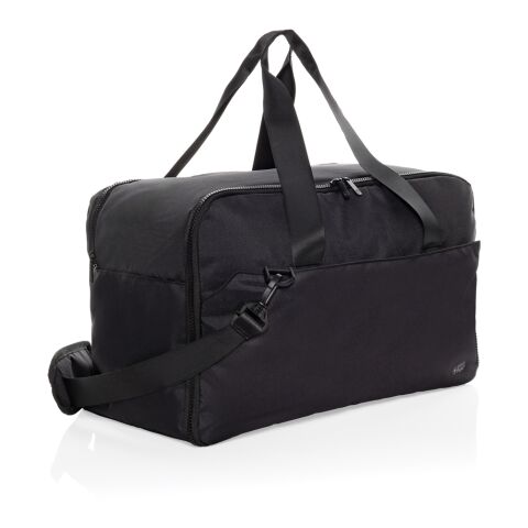Swiss Peak Aware™ RPET 15.6 inch laptop weekend bag black | No Branding | not available | not available | not available