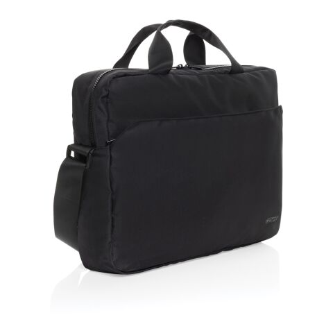 Swiss Peak Aware™ RPET Essential 15.6 inch laptop bag black | No Branding | not available | not available | not available
