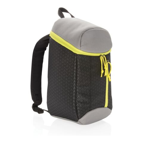 Hiking cooler backpack 10L black-lime | No Branding | not available | not available | not available