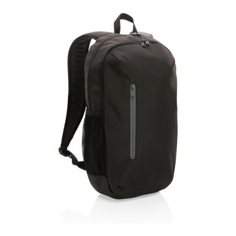 Impact AWARE™ 300D RPET casual backpack black-grey | No Branding | not available | not available | not available