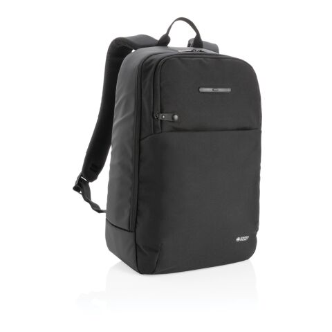 Swiss Peak laptop backpack with UV C steriliser pocket