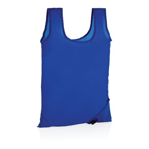 Impact AWARE™ RPET 190T foldable shopper blue | No Branding | not available | not available | not available
