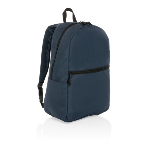 Impact AWARE™ RPET lightweight backpack navy | No Branding | not available | not available | not available
