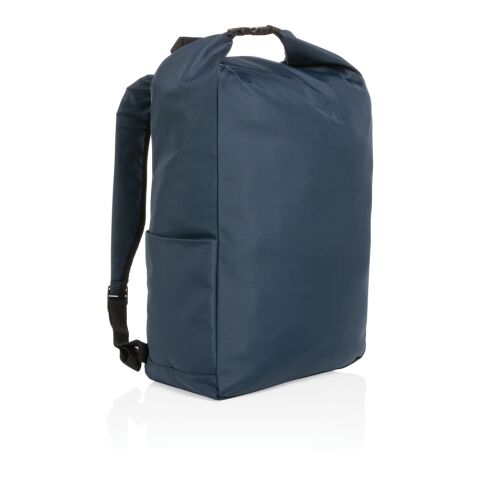 Impact AWARE™ RPET lightweight rolltop backpack navy | No Branding | not available | not available | not available