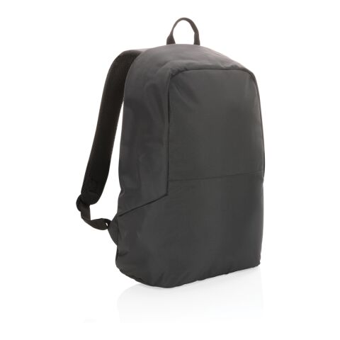 Impact AWARE™ RPET anti-theft backpack black | No Branding | not available | not available
