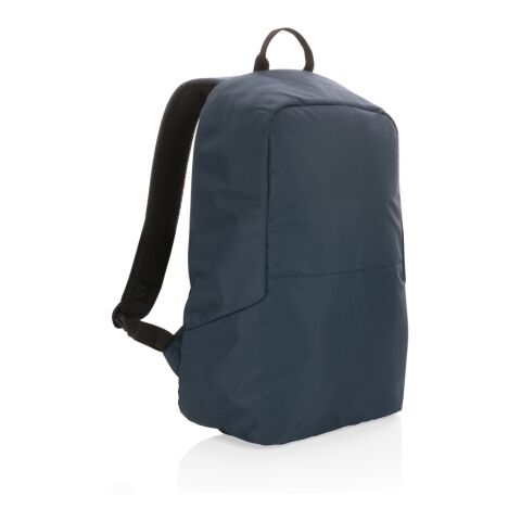 Impact AWARE™ RPET anti-theft backpack navy | No Branding | not available | not available