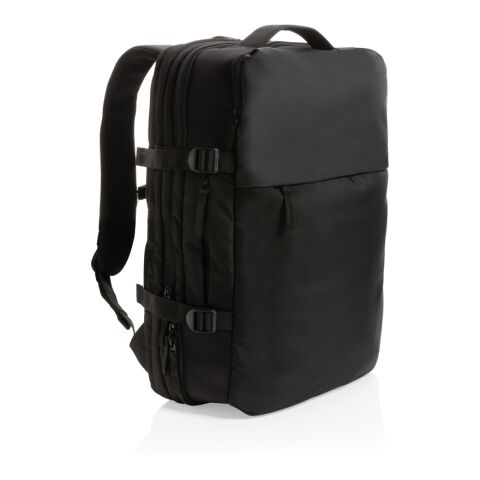 Swiss Peak AWARE™ RPET 15.6&#039; expandable weekend backpack black | No Branding | not available | not available | not available