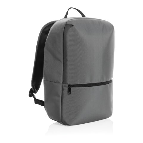 Impact AWARE™ 1200D Minimalist 15.6 inch laptop backpack anthracite-blue | No Branding | not available | not available | not available