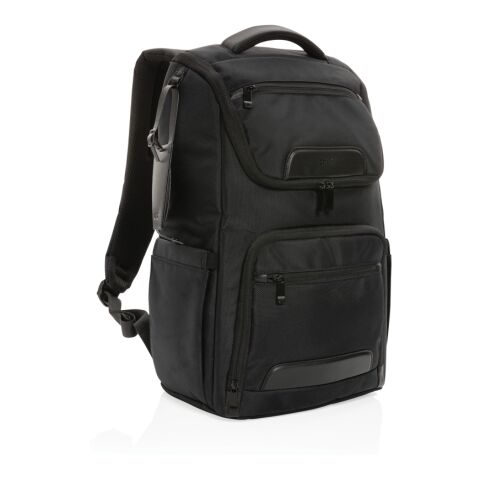 Swiss Peak AWARE™ RPET Voyager 15.6&quot; laptop backpack black | No Branding | not available | not available | not available