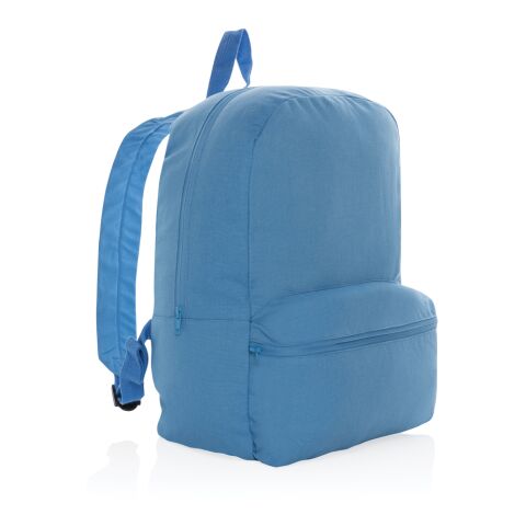 Impact Aware™ 285 gsm rcanvas backpack blue | No Branding | not available | not available | not available
