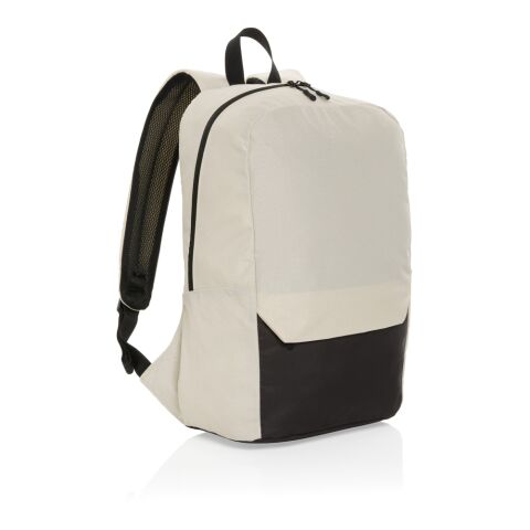 Kazu AWARE™ RPET basic 15.6 inch laptop backpack off white | No Branding | not available | not available | not available