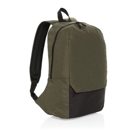 Kazu AWARE™ RPET basic 15.6 inch laptop backpack green | No Branding | not available | not available | not available