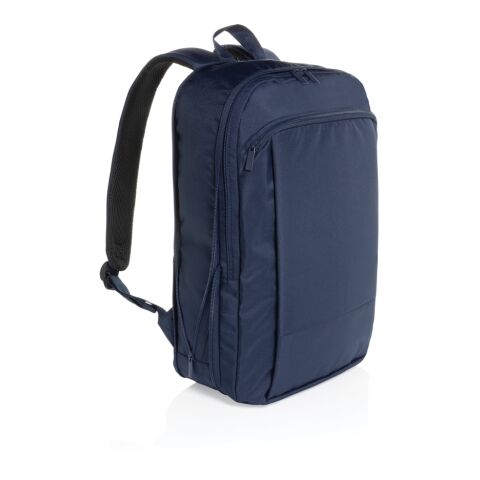 Flexpack Aware™ RPET Expandable Slim 15.6" Laptop Backpack navy | No Branding | not available | not available