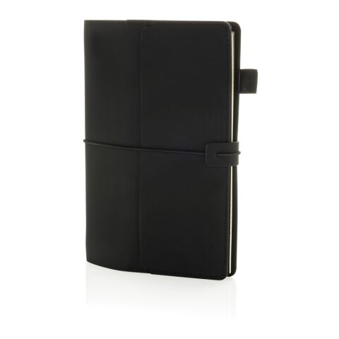 Daily Notes Binder 3 in 1 refillable PU notebook black | No Branding | not available | not available