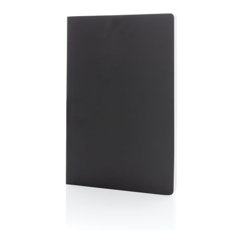 Impact softcover stone paper notebook A5 black | No Branding | not available | not available