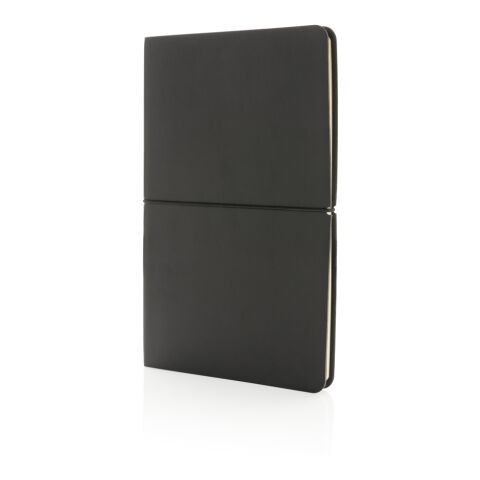 Modern deluxe softcover A5 notebook black | No Branding | not available | not available