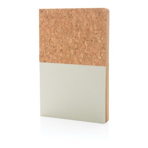 A5 cork &amp; kraft notebook off white | No Branding | not available | not available