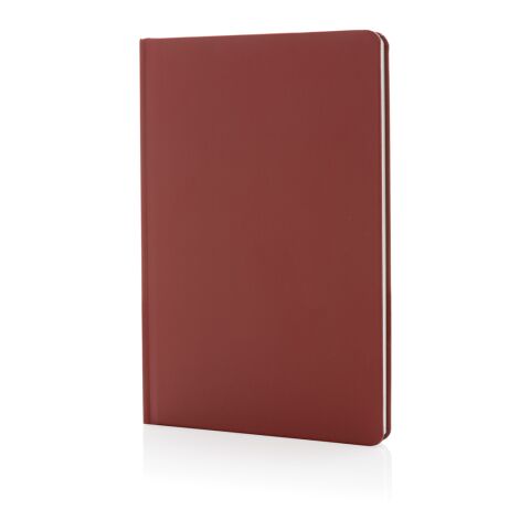 A5 Impact stone paper hardcover notebook red | No Branding | not available | not available