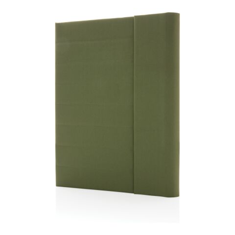 Impact Aware™ A4 portfolio with magnetic closure green | No Branding | not available | not available