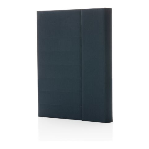 Impact Aware™ A5 notebook with magnetic closure navy | No Branding | not available | not available