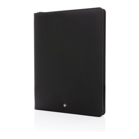 Swiss Peak Heritage RCS rPU A4 portfolio with zipper black | No Branding | not available | not available