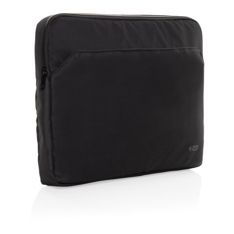 Swiss Peak Aware™ RPET Essential 15.6 inch laptop sleeve black | No Branding | not available | not available | not available