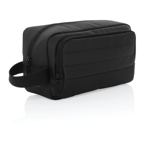 Armond AWARE™ RPET toiletry bag black | No Branding | not available | not available