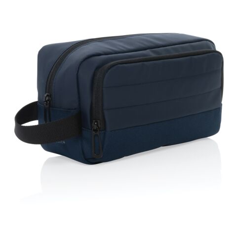 Armond AWARE™ RPET toiletry bag navy | No Branding | not available | not available