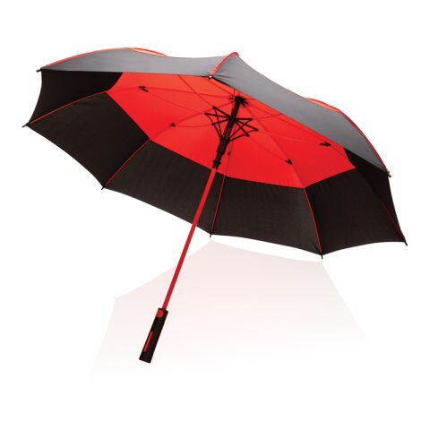 27&quot; Impact AWARE™ RPET 190T auto open stormproof umbrella red | No Branding | not available | not available