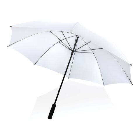 30" Impact AWARE™ RPET 190T Storm proof umbrella White | No Branding | not available | not available