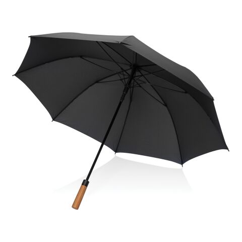 Tony  Aware™ RPET 30 inch acacia auto open umbrella black | No Branding | not available | not available