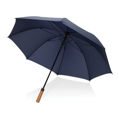 Tony  Aware™ RPET 30 inch acacia auto open umbrella navy | No Branding | not available | not available