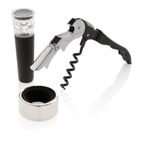 Vino Sommelier set 3pc silver | No Branding | not available | not available