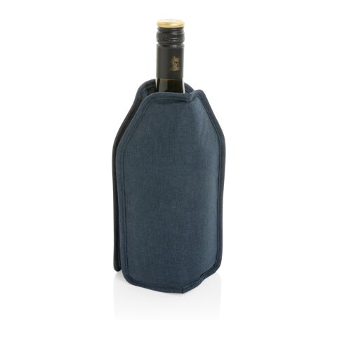 Vino AWARE™ RPET wine cooler sleeve navy | No Branding | not available | not available