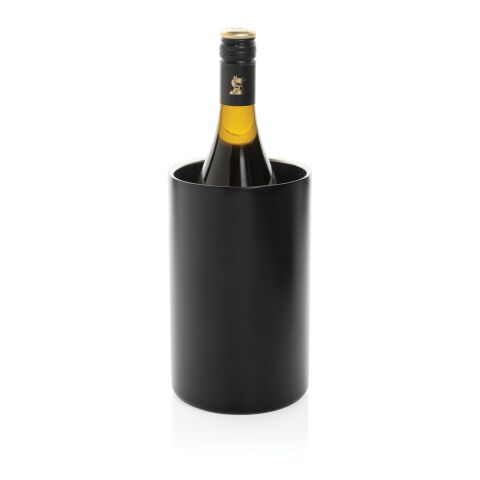 Vino RCS certified recycled stainless steel wine bucket black | No Branding | not available | not available